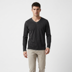 Elden – Two-Tone Long Sleeve — Black