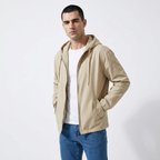 Mesa - Cotton Windbreaker — Beige