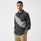 Zephyr - Cotton Shirt — Dark Grey