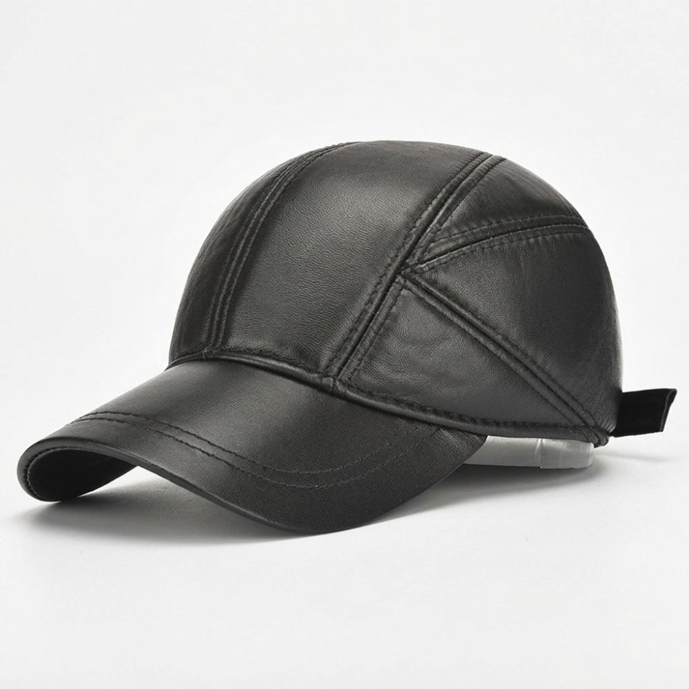 Westfield - Genuine Leather Cap — Black