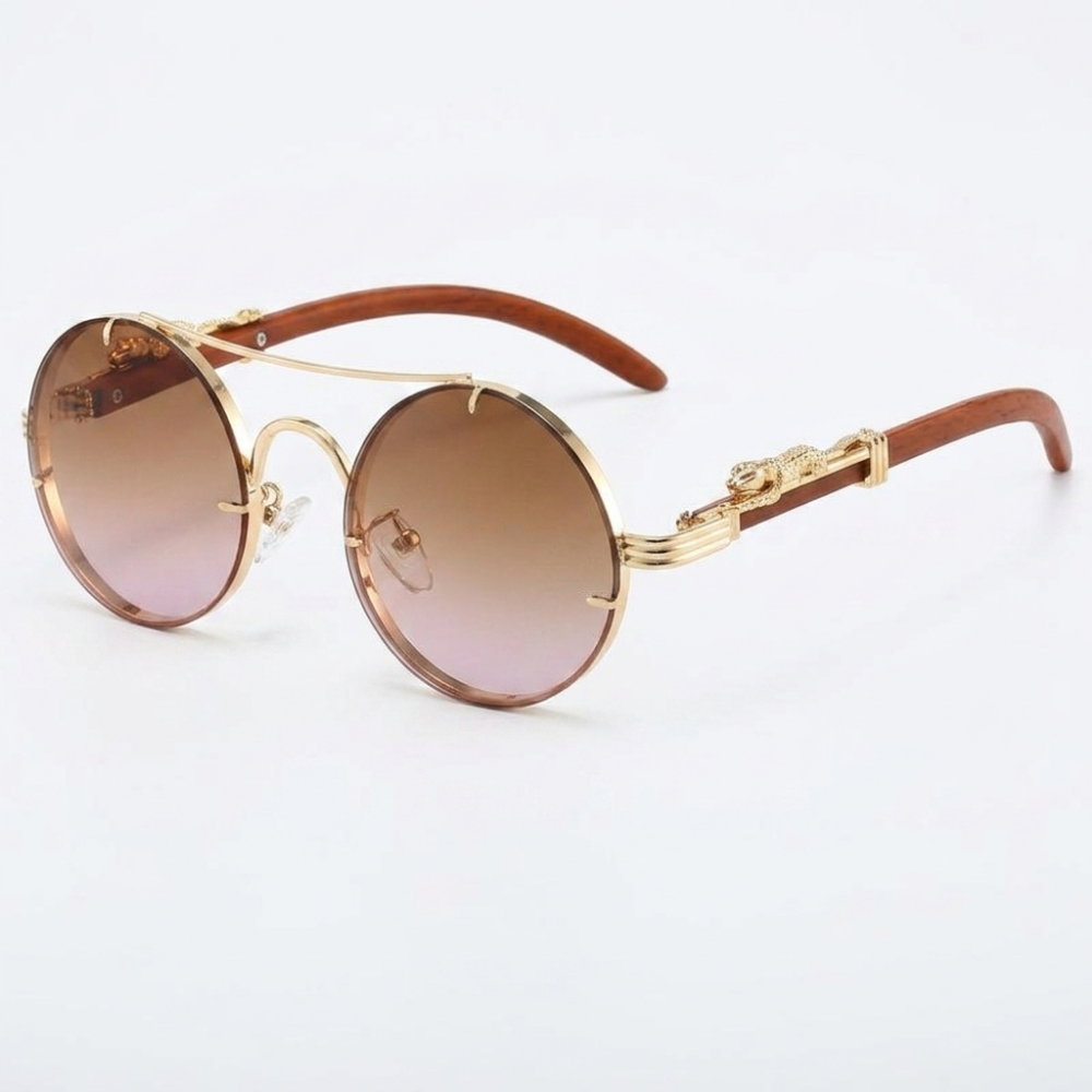 Cheetah - Sunglasses — Sepia