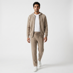 Ravine – Cashmere Wool Joggers — Tan