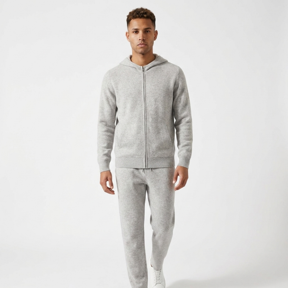 Graymoor – Cashmere Wool Set — Gray