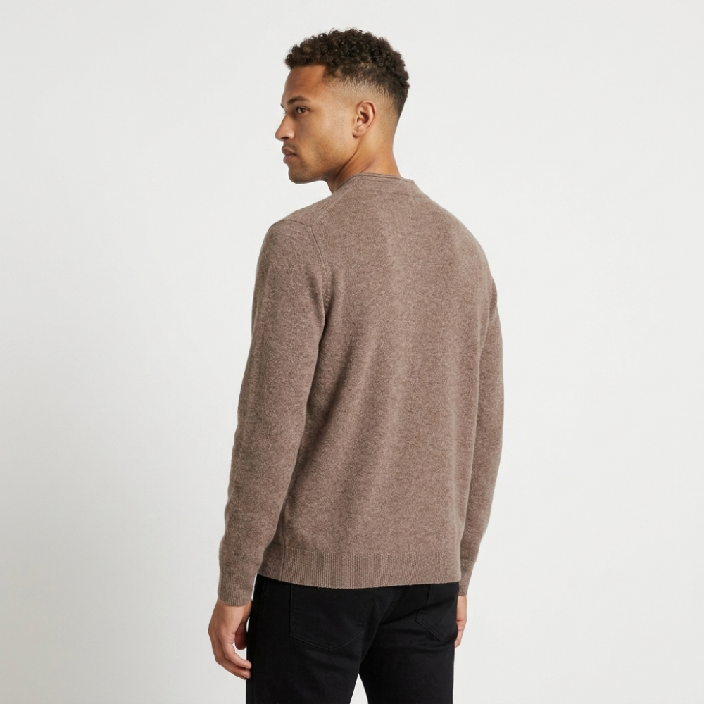 Barron – Wool Polo Sweater
