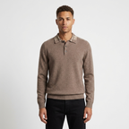 Barron – Wool Polo Sweater