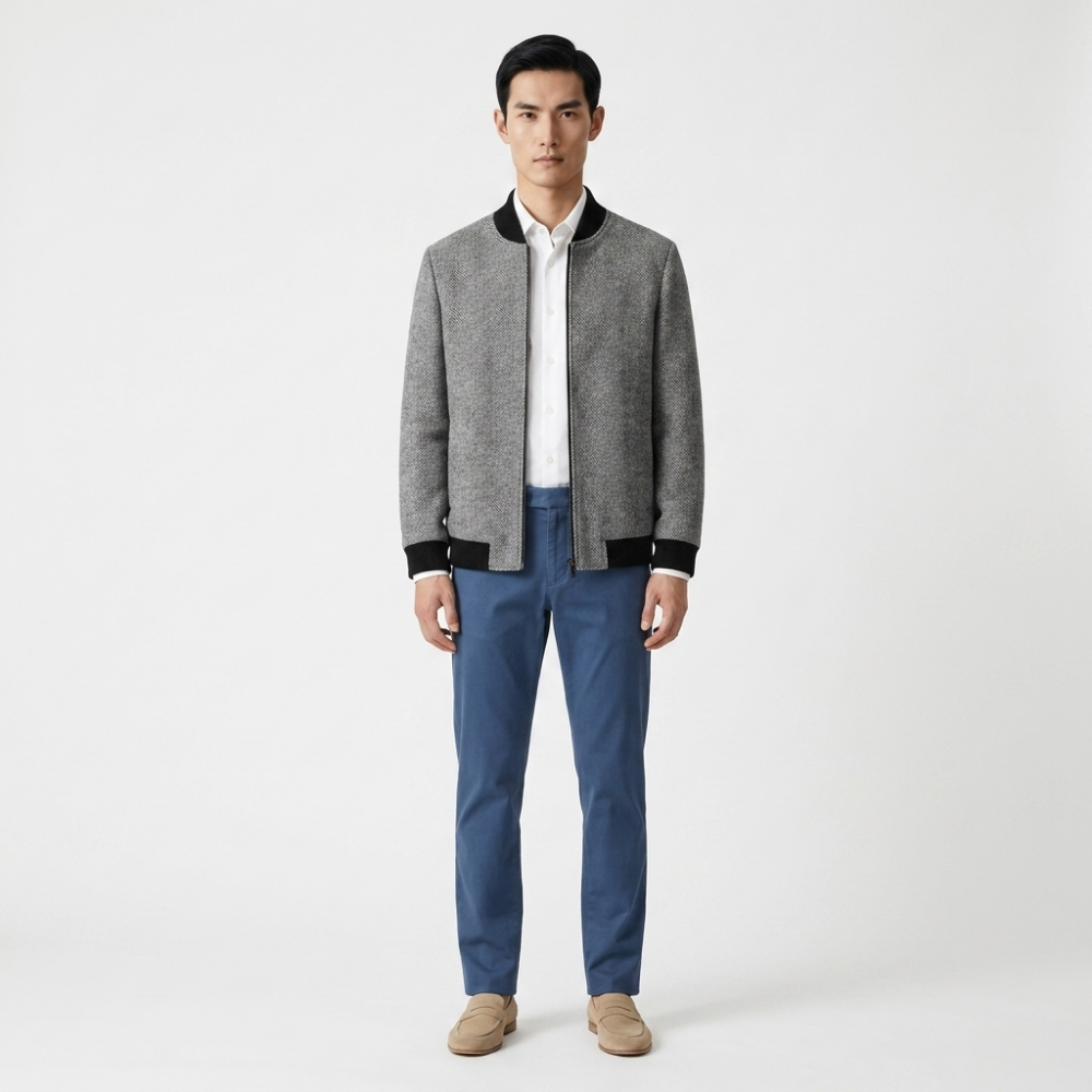 Wexler – Wool Zip-Up Jacket