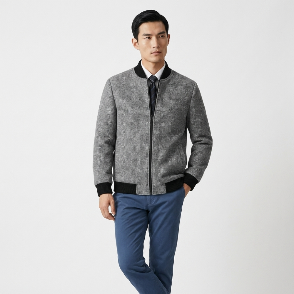 Wexler – Wool Zip-Up Jacket