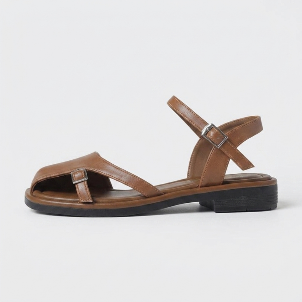 Sorella – Slip On Flats — Brown
