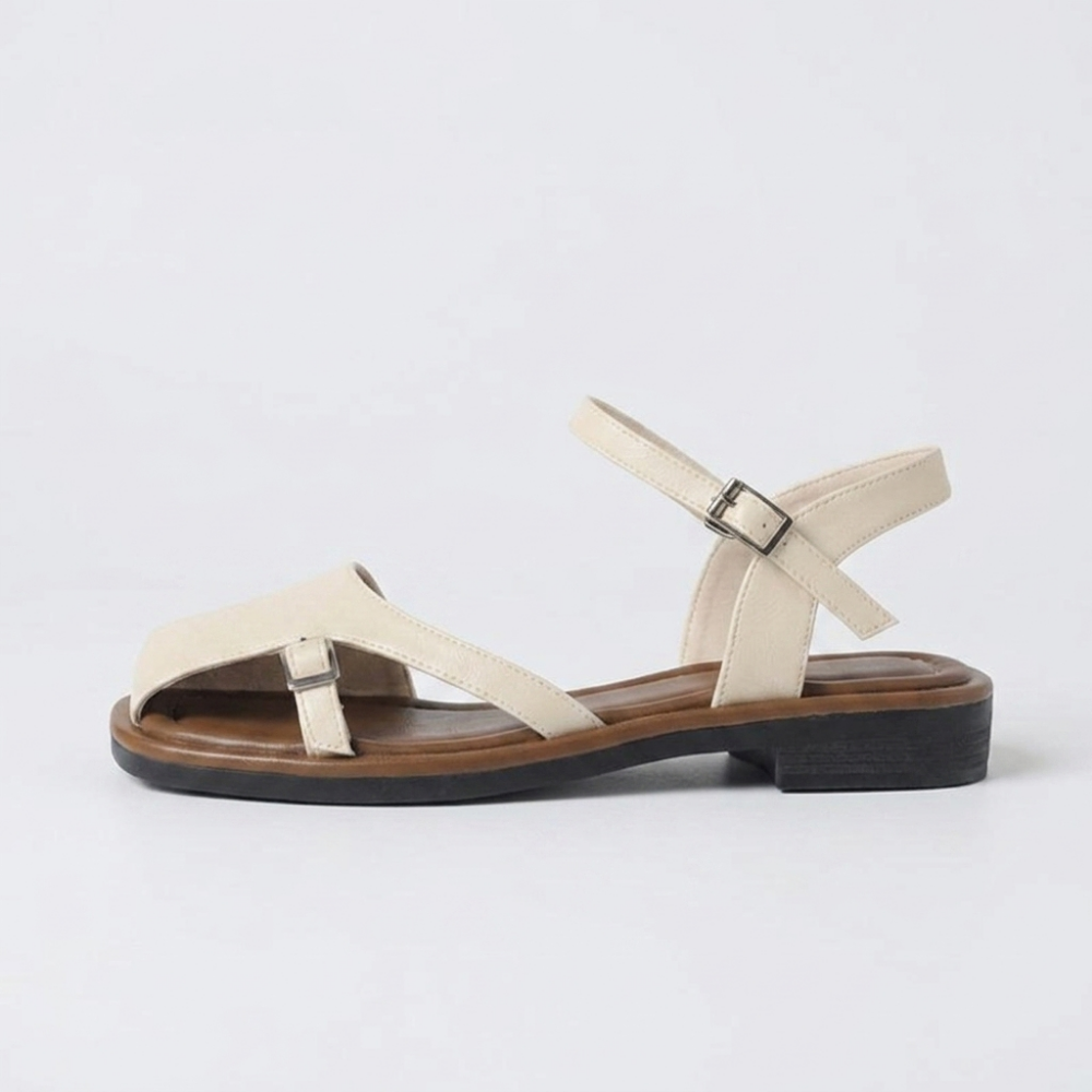 Sorella – Slip On Flats — White