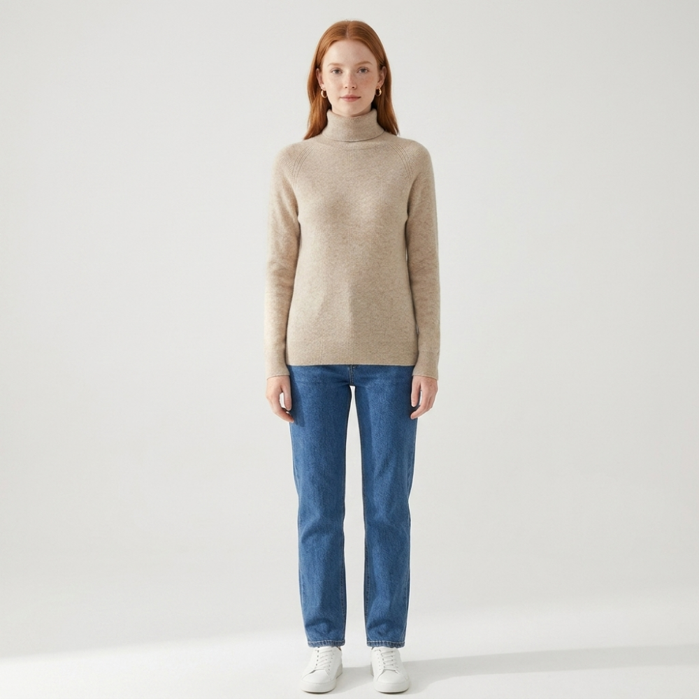 Bloom – Cashmere Turtleneck Sweater