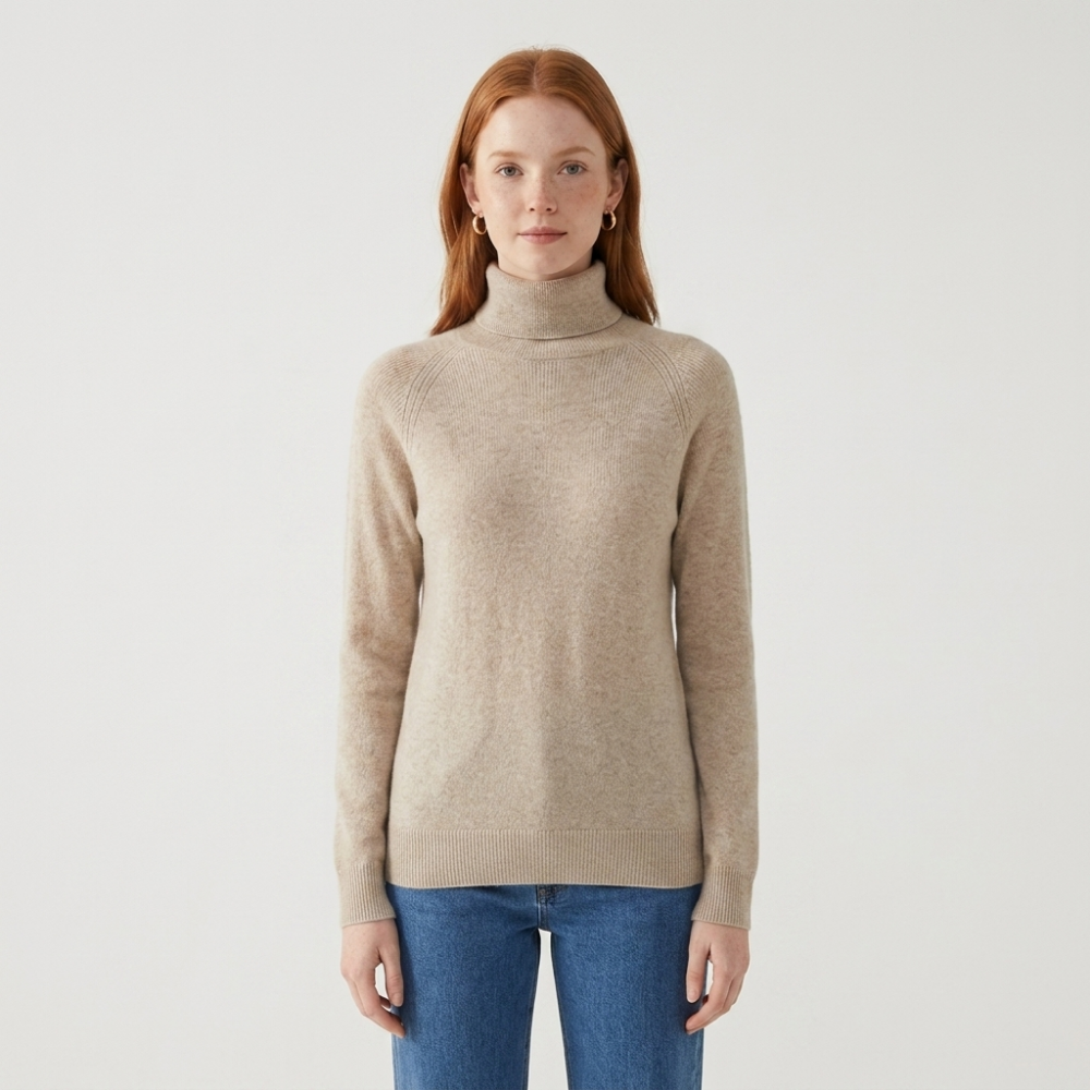 Bloom – Cashmere Turtleneck Sweater