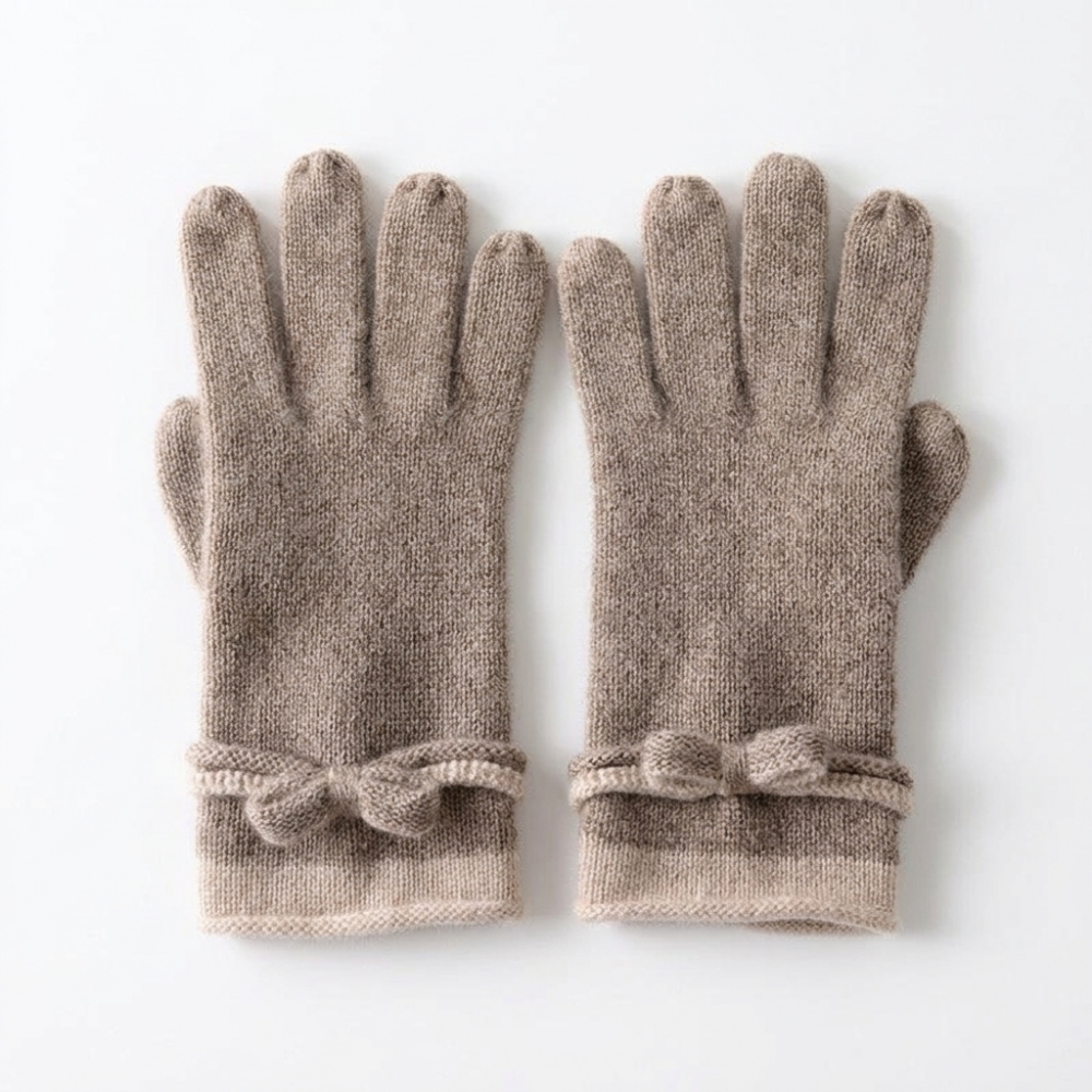 Lunar – Cashmere Gloves — Khaki