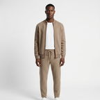 Cliffweave – Wool Jogger Set — Beige