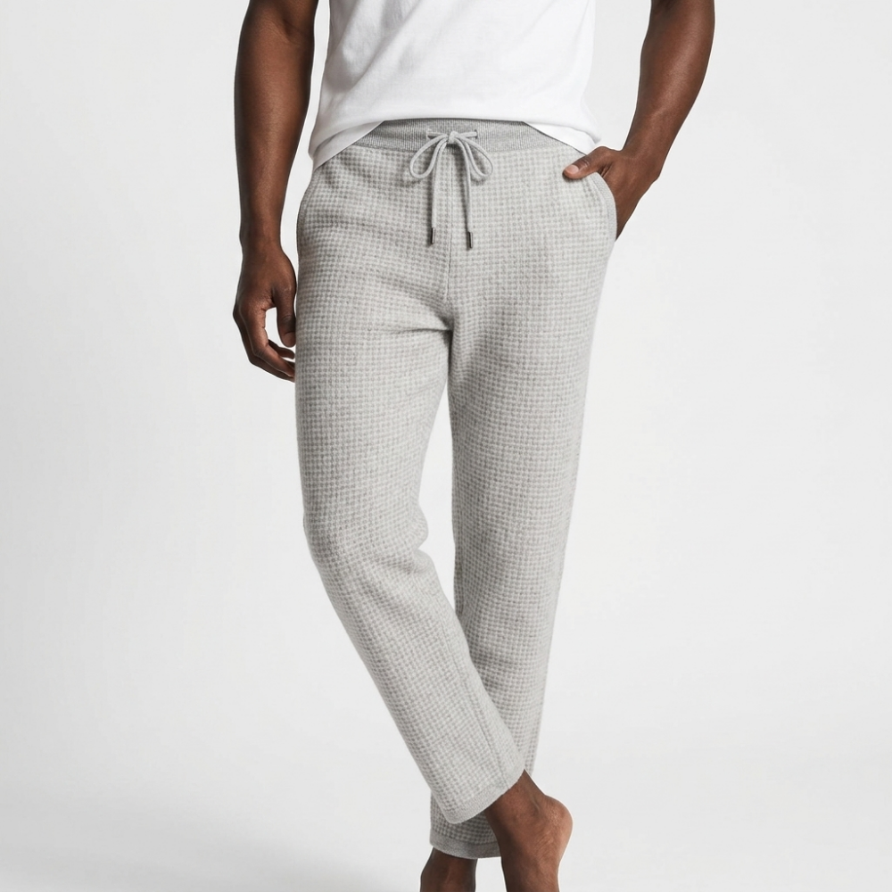 Forgepoint – Cashmere Wool Pants — Light Gray
