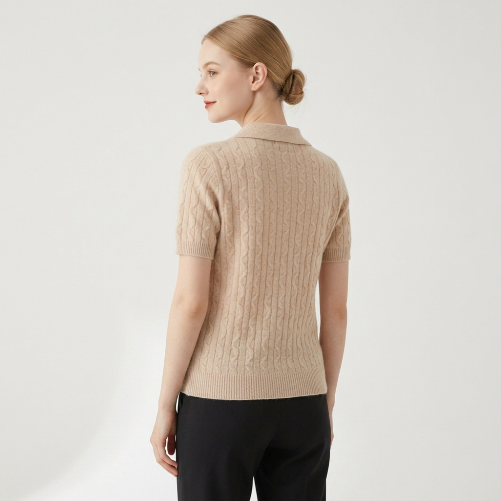 Solstice – Cashmere Wool Polo
