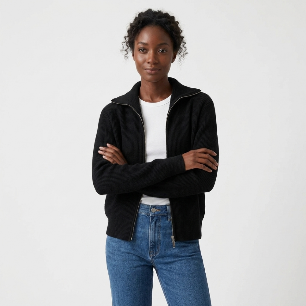 Cloudridge – Cashmere Wool Sweater — Black