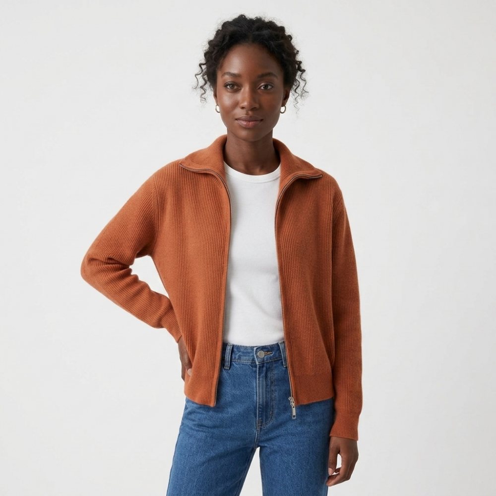Cloudridge – Cashmere Wool Sweater — Brown