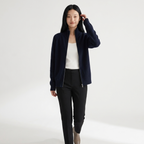 Starline – Cashmere Wool Cardigan — Black