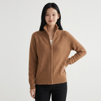 Starline – Cashmere Wool Cardigan — Caramel