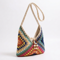Vistaweave – Woven Shoulder Bag — Multicolor