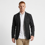 Crestward – Cotton Denim Blazer — Black