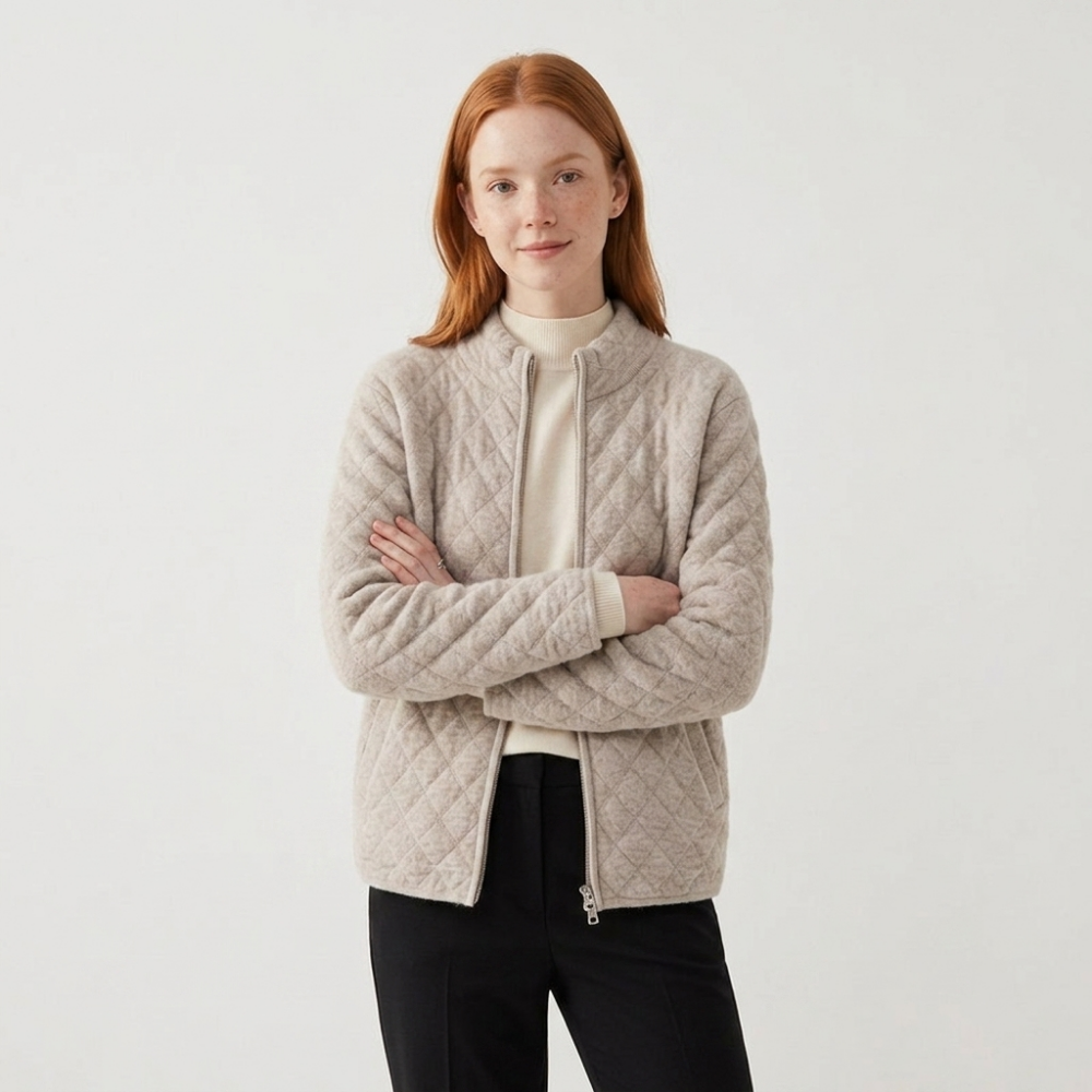 Rivermoor – Cashmere Wool Jacket — Light khaki