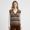 Oakridge – Cashmere Wool Vest — Brown