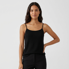 Sirocco – Cashmere Wool Tank Top — Black