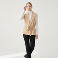 Cliffside – Cashmere Wool Vest — Beige