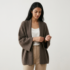 Valeharbor – Cashmere Wool Shawl Coat