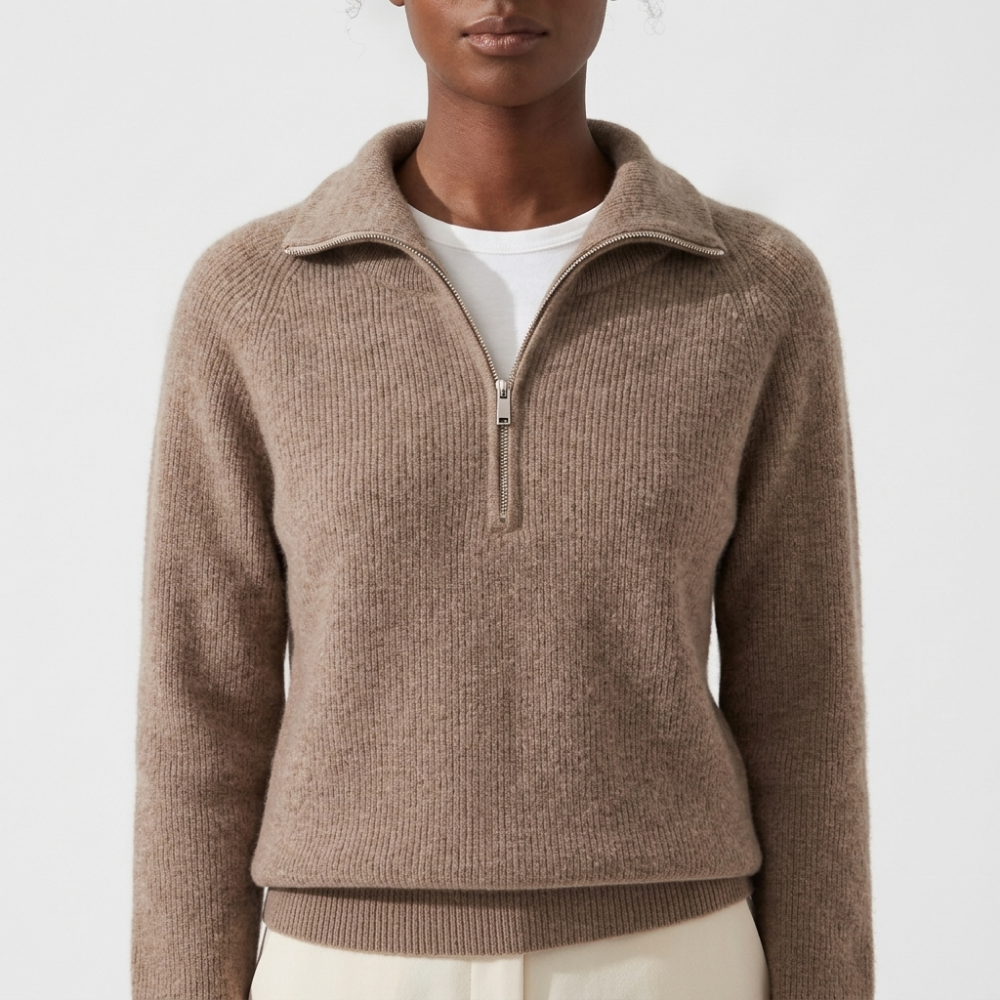 Windrift – Wool Half-Zip Sweater