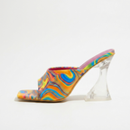 Margaux – Mule Heels — Pink