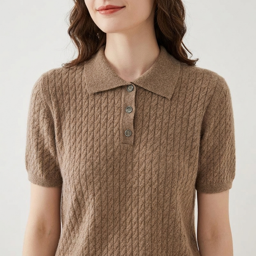 Driftknot – Cashmere Wool Polo