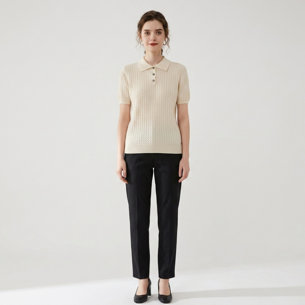 Driftknot – Cashmere Wool Polo