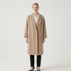 Skyforge – Cashmere Wool Coat — Beige