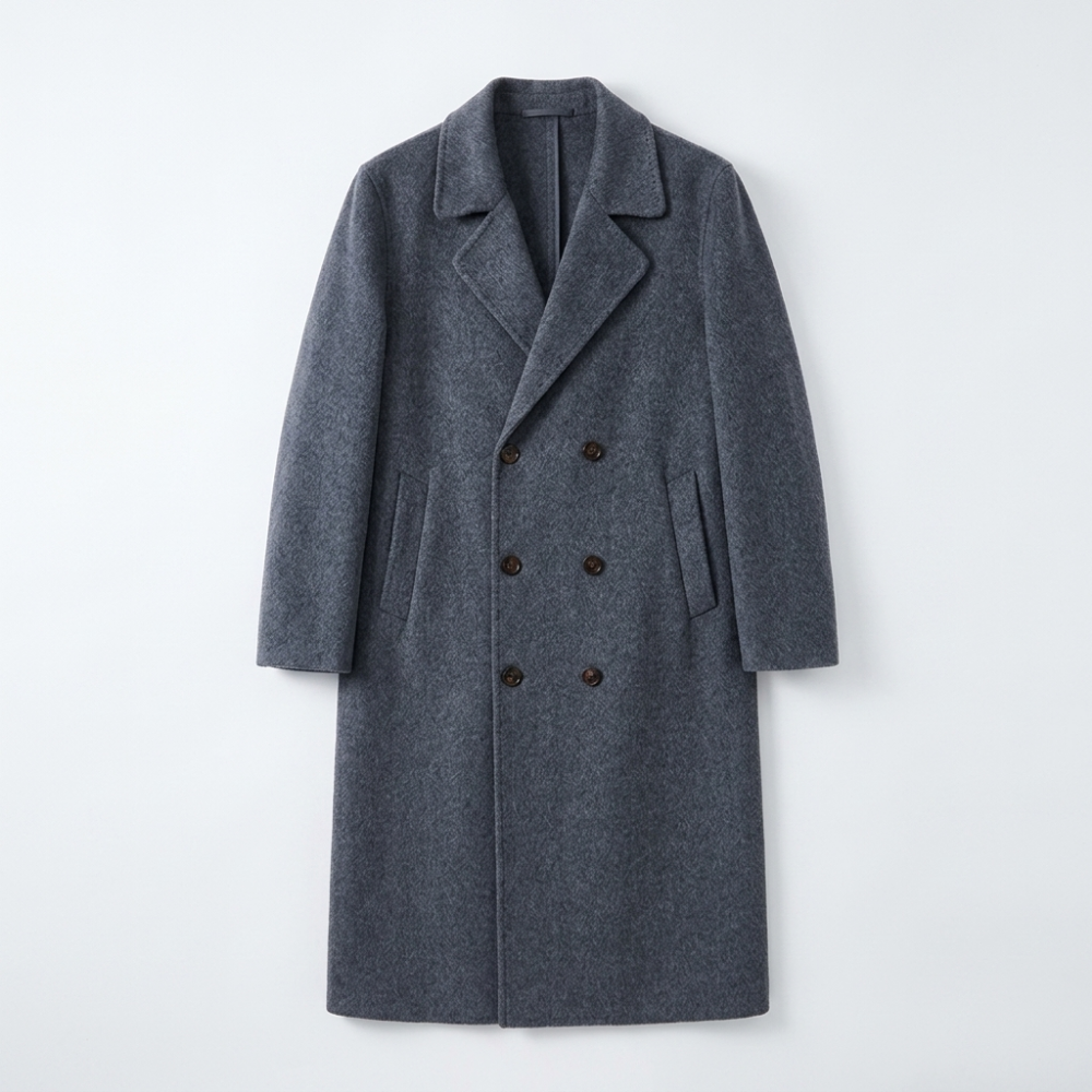 Slateforge – Cashmere Wool Overcoat