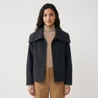 Hallowood – Cashmere Wool Jacket — Black