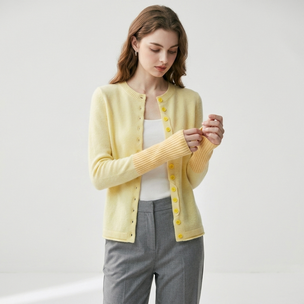 Alderline – Cashmere Wool Cardigan