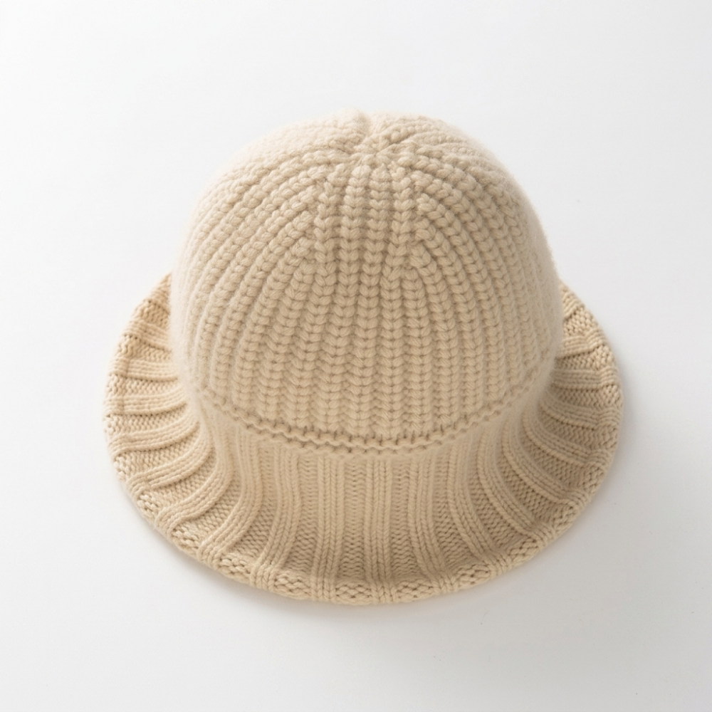 Coastplain – Cashmere Wool Hat — Beige