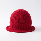 Coastplain – Cashmere Wool Hat — Red