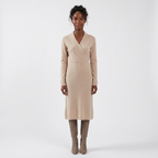 Softwrap – Cashmere Dress — Beige