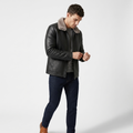Ridgeforge – Leather Jacket — Black