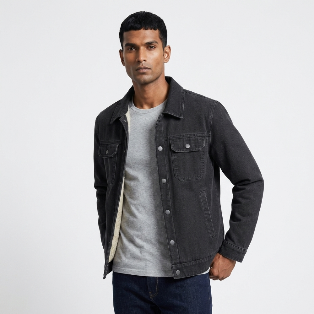 Ironfield – Denim Jacket — Black