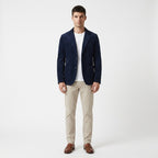 Falk – 100% Cotton Corduroy Notch Lapel Blazer - Hilltop Nord