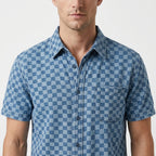 Rilo – 100% Cotton Denim Relaxed Overshirt - Hilltop Nord