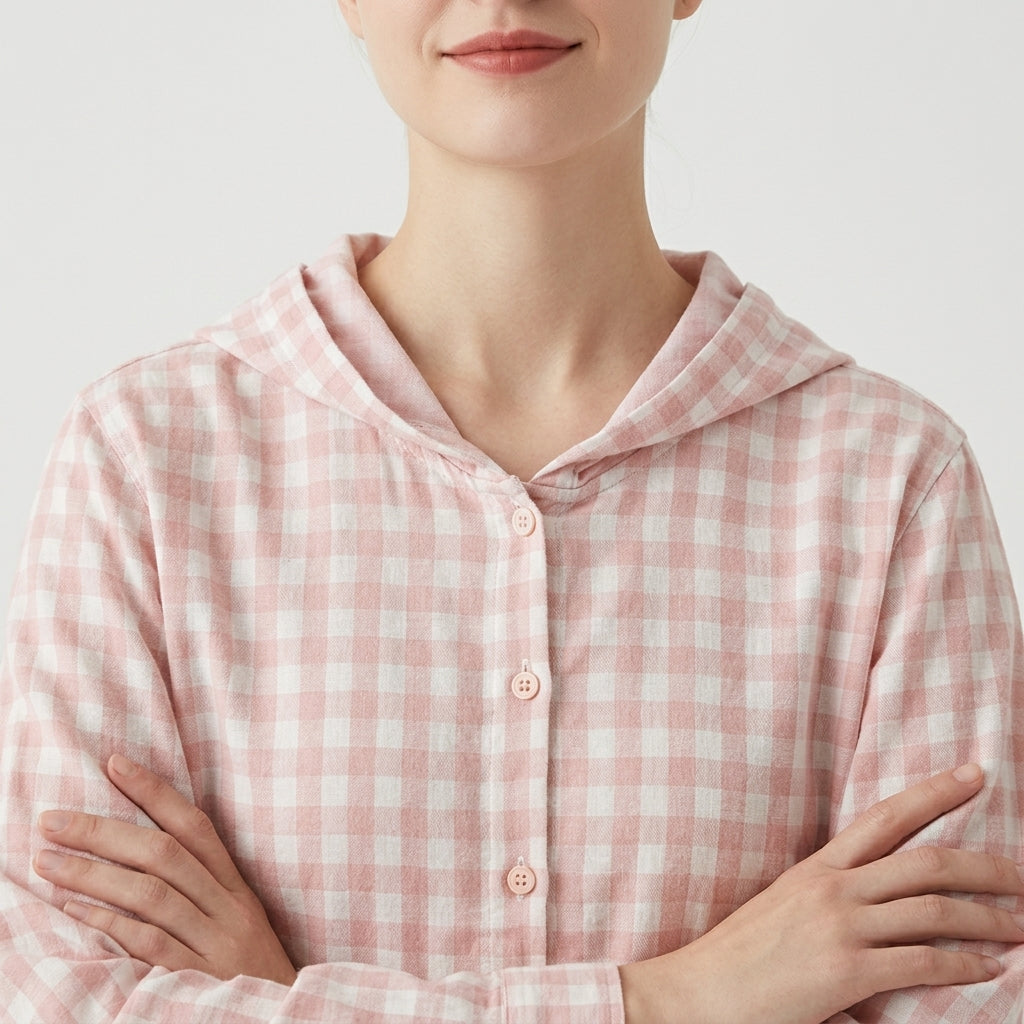 Ilse – 90% Cotton Double-Layer Hooded Jacket - Hilltop Nord