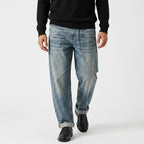 Anders – 91% Cotton Washed Straight-Leg Jeans - Hilltop Nord