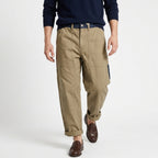Nero – 100% Cotton Relaxed Cargo Trousers - Hilltop Nord