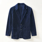 Falk – 100% Cotton Corduroy Notch Lapel Blazer - Hilltop Nord