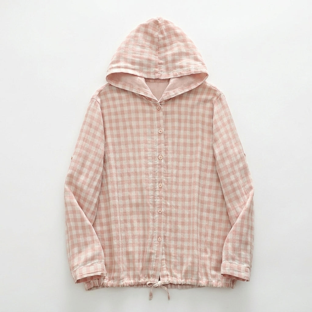 Ilse – 90% Cotton Double-Layer Hooded Jacket - Hilltop Nord